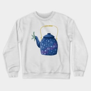 Flower Tea Pot Crewneck Sweatshirt